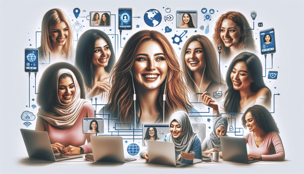 Virtualno povezovanje: Kako tehnologija olajšuje spoznavanje novih ženskih prijateljstev