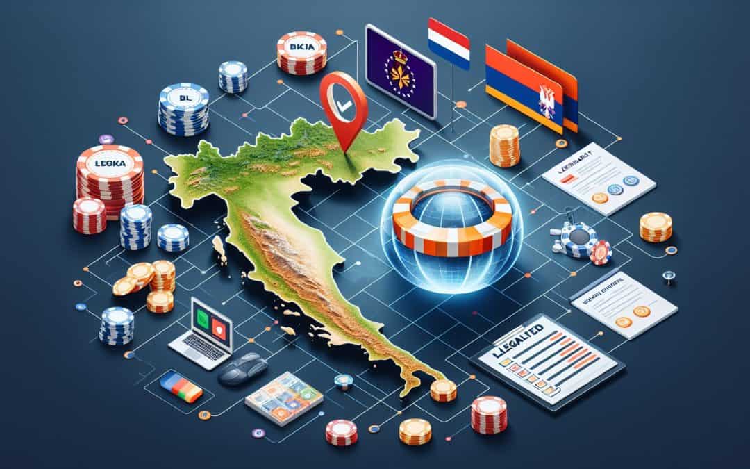 Legalnost spletnih kazinojev po državah balkana