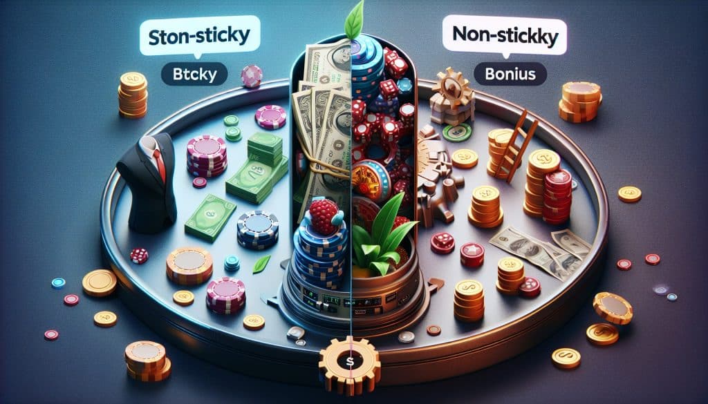 Kako delujejo sticky in non-sticky bonusi? Kako delujejo sticky in non-sticky bonusi?