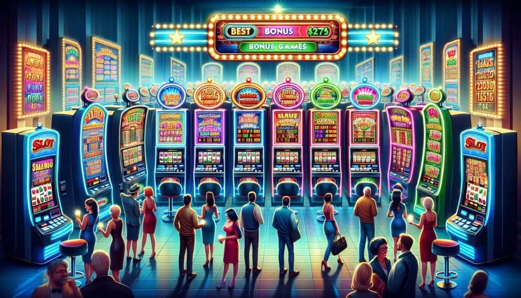Kateri igralni avtomati imajo najboljše bonus igre?