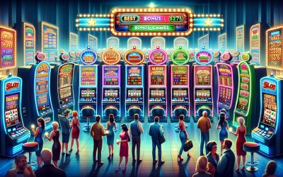 Kateri igralni avtomati imajo najboljše bonus igre?
