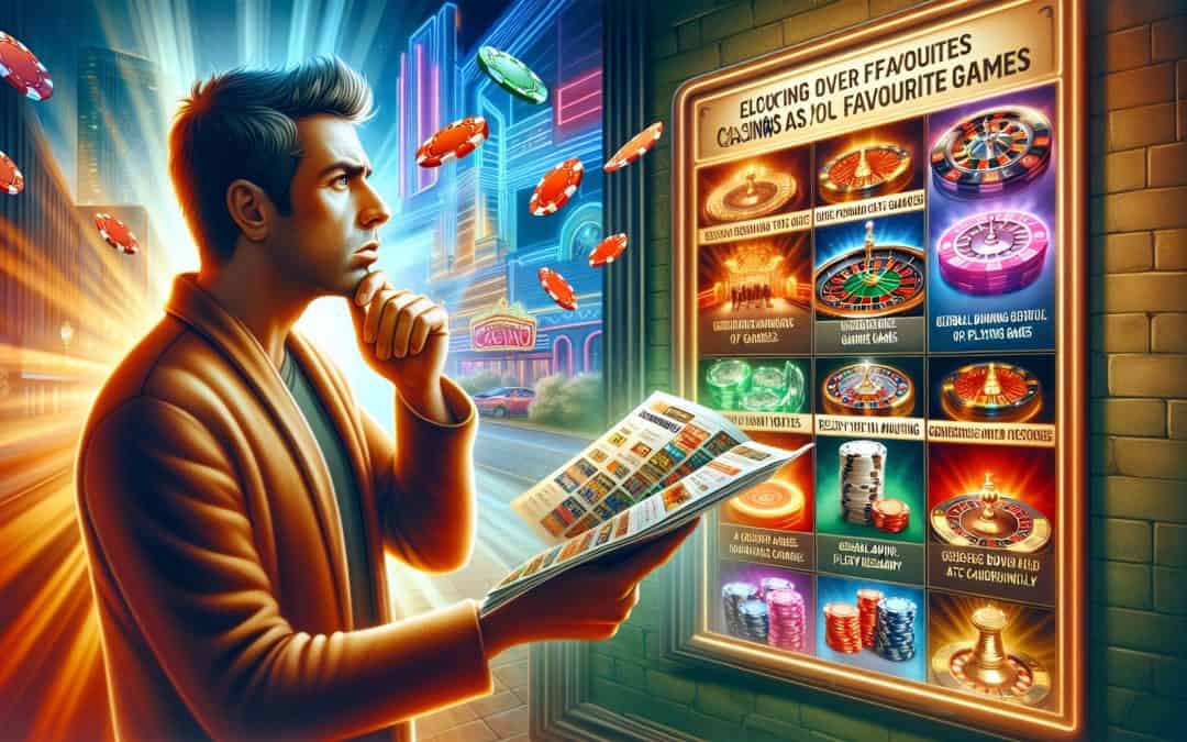 Kako izbrati pravi kazino glede na vrsto iger