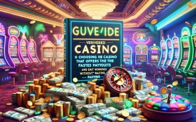 Kako najti kazino s hitrimi izplačili