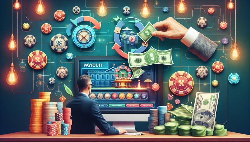 Kako funkcioniira sistem izplačil v spletnih kazinojih