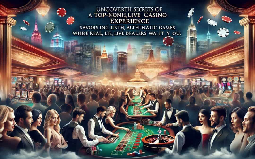 Vse kar moraš vedeti o live casino izkušnji