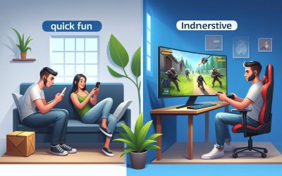 Kdaj je bolje igrati na telefonu in kdaj na računalniku