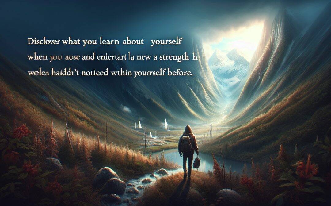 Kaj se naučiš o sebi ko izgubiš vse