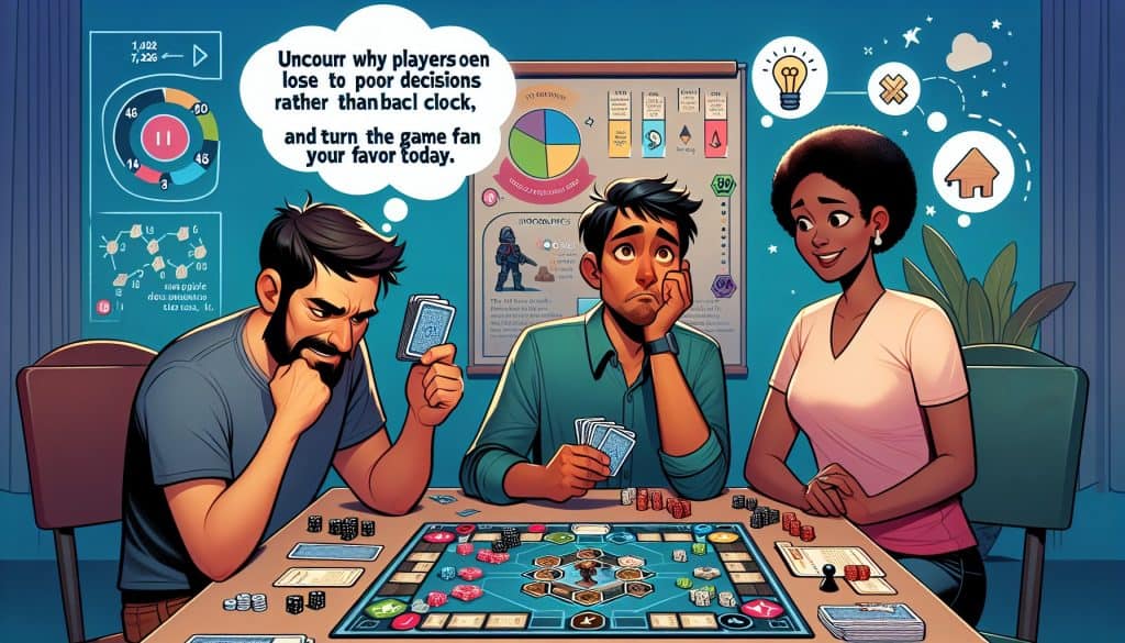 Kako igralci izgubljajo več zaradi slabih odločitev kot zaradi sreče