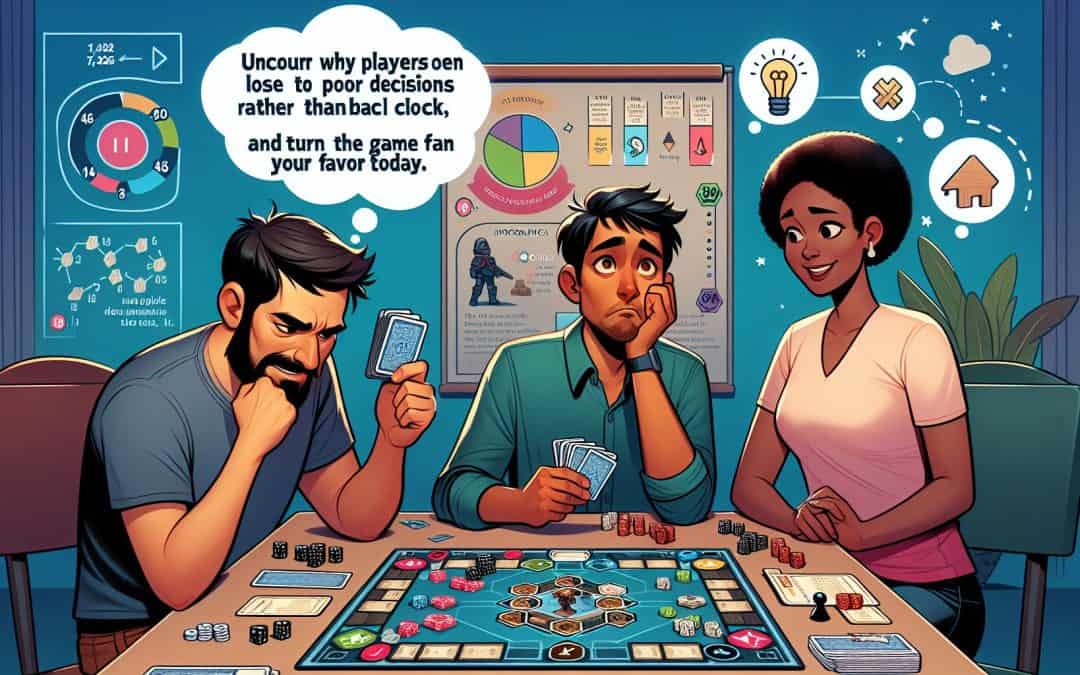 Kako igralci izgubljajo več zaradi slabih odločitev kot zaradi sreče