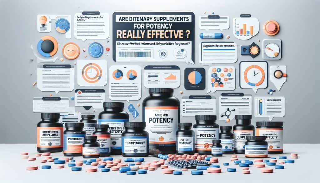 Ali so prehranska dopolnila za potenco učinkovita?